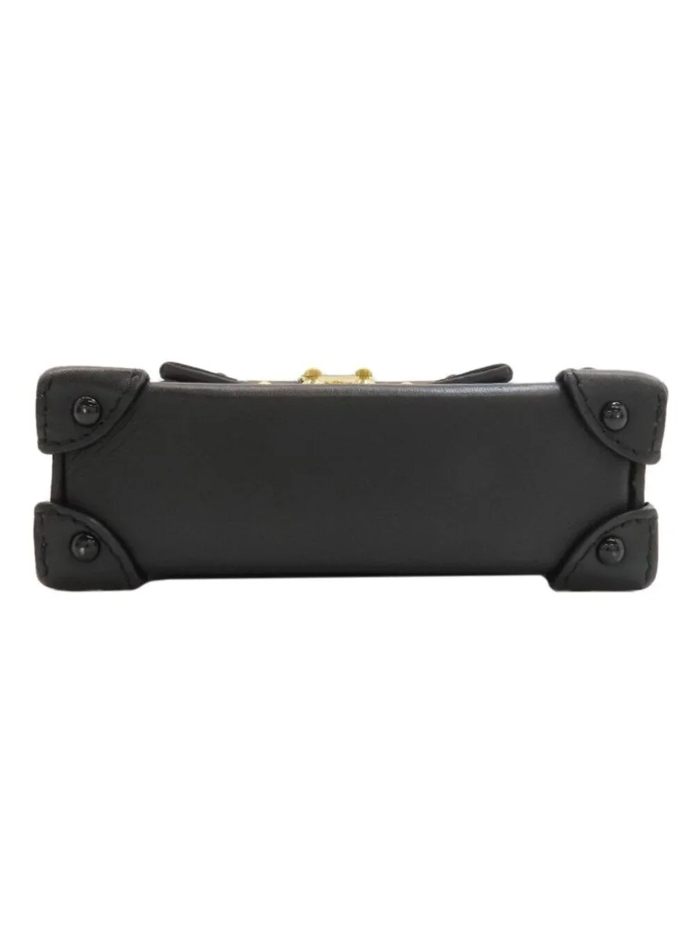 Louis Vuitton Pochette Trunk Vertical Shoulder Bag Monogram Canvas